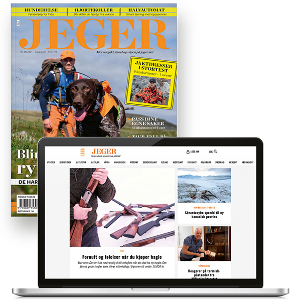 Jeger - 12 månedersabonnement med magasin