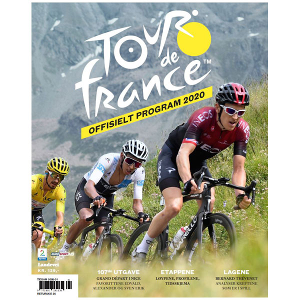 Tour De France - offisielt program Tour De France - offisielt program